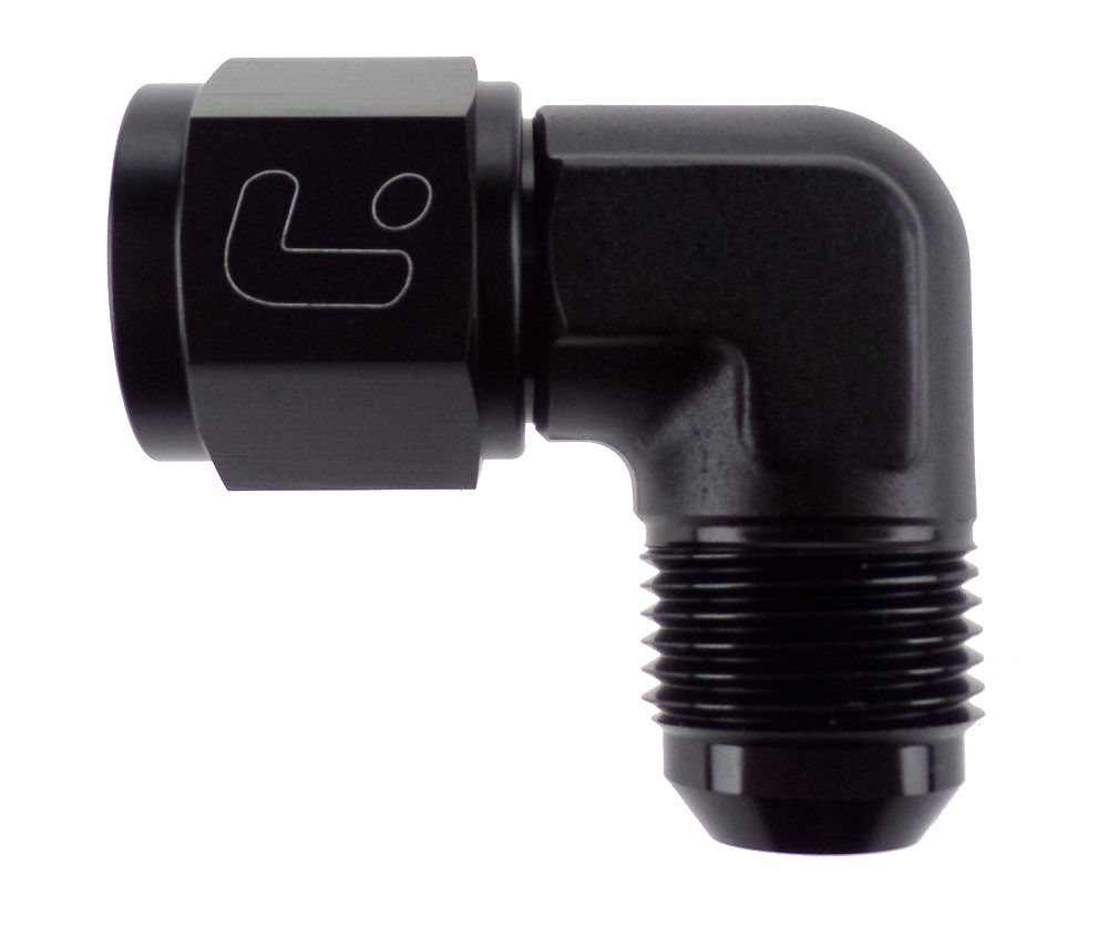 Female-Male Flare Swivel 90 degrees
