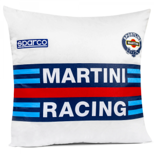 Sparco Martini Racing Replica Throw Pillow