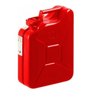 Jerrycan Rood Staal 10 Liter