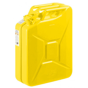 Jerrycan Yellow Steel 10 Liters