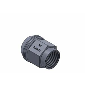AIT - 1/2" UNF exag. 3/4" steel coppered nut , total lenght 27