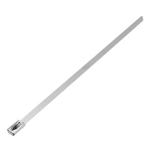 Metalen bevestigingsstraps, afmetingen 4,6 x 300 mm per stuk