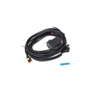 Single-Lamp Harness Kit (Low Power, 12V) with splice
