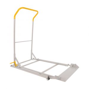 GREY QUICK LIFT JACK - WIDE BODY WITH SAFETY LOCK