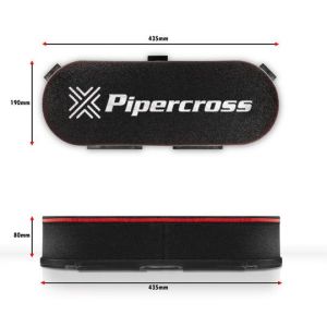 Pipercross - DCOE PX600 Air filter - 435x190x80