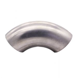 Biesheuvel - 3 inch Weld bend stainless steel 90º NO WELD