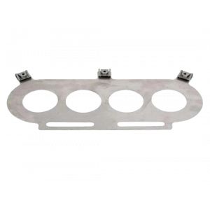 Pipercross PX600 Large Twin Carburettor/Throttle Body Baseplate