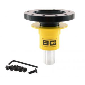  B-G RACING  STEERING WHEEL QUICK RELEASE - WELD-ON - 6 POINT