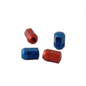 12 X 1,5 Ergal Alloy Blank Nut ex 19mm, o.d. 22mm Conisch