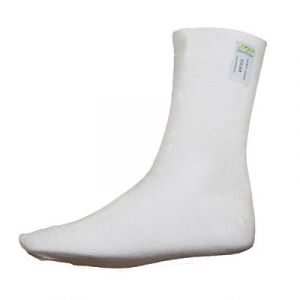 P1 Racewear Short Length Nomex Socks Wit