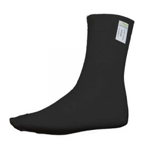 P1 Racewear Short Length Nomex Socks Zwart