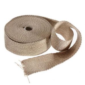 Uitlaat Isolatieband / Heat Wrap 5cm X 7,5m Beige