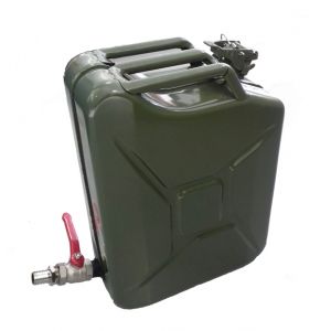 Jerrycan Staal met Kogelkraan 20 Liter