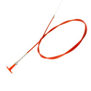 Lifeline Pull Cable, Red T-Handle
