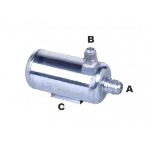 Aluminum Oil Catch Tank 0.5 liter