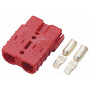 Battery Plug 50 AMP 24V Red 4/6