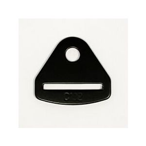 Grayston - 50mm (2") FLAT ANCHOR PLATE - BLACK COATED