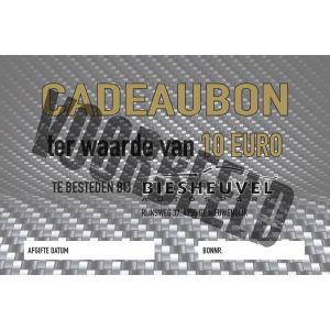 Cadeaubon 10 Euro