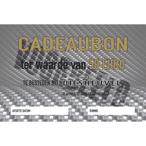 Cadeaubon 50 Euro