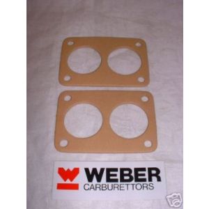 WEBER 40 DCNF CARBURETTOR TO MANIFOLD GASKETS x2