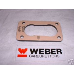 WEBER 38 DGAS/DGMS BASE GASKET BLOCK NEW