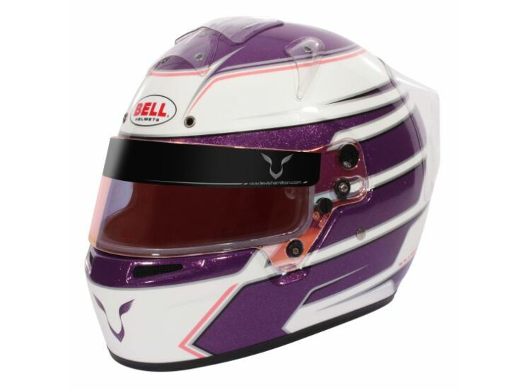 Bell KC7-CMR Lewis Hamilton 2020 Purple / White