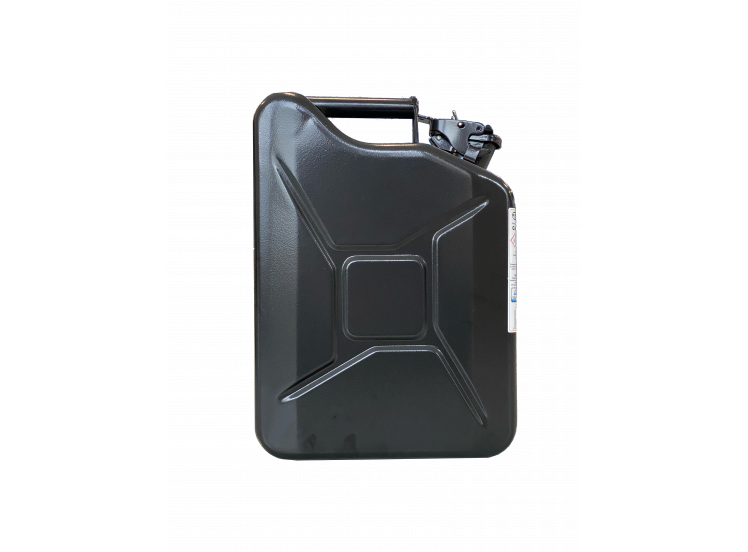 JERRY CAN STEEL 20 LITER BLACK