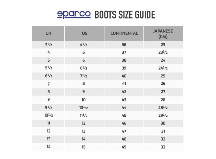 Sparco discount shoes uk